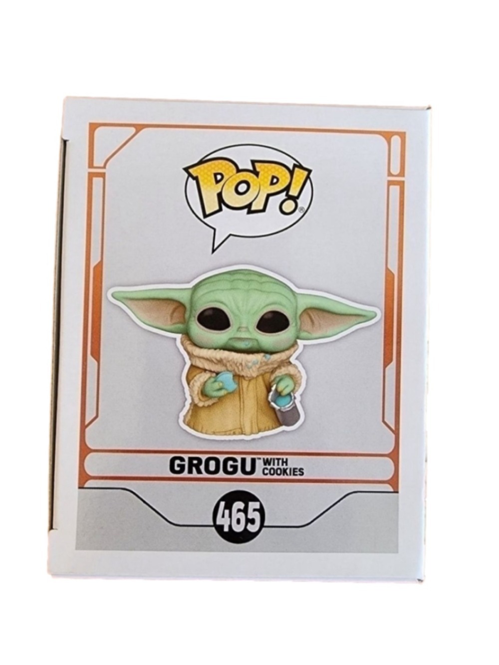 Funko Pop! Star Wars: The Mandalorian Grogu with Cookies #465 - Picture 6 of 7